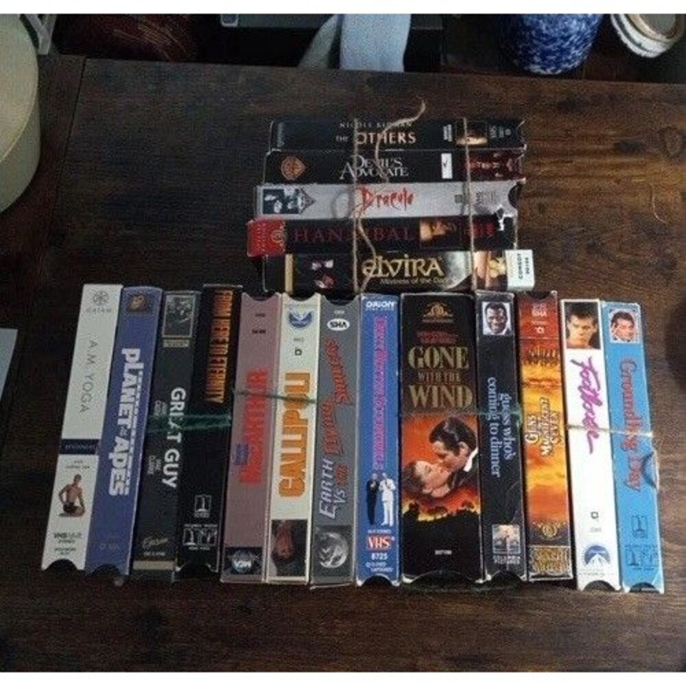 18 HORROR, CLASSICS, 80S WAR, WESTERN Assorted VHS Tapes